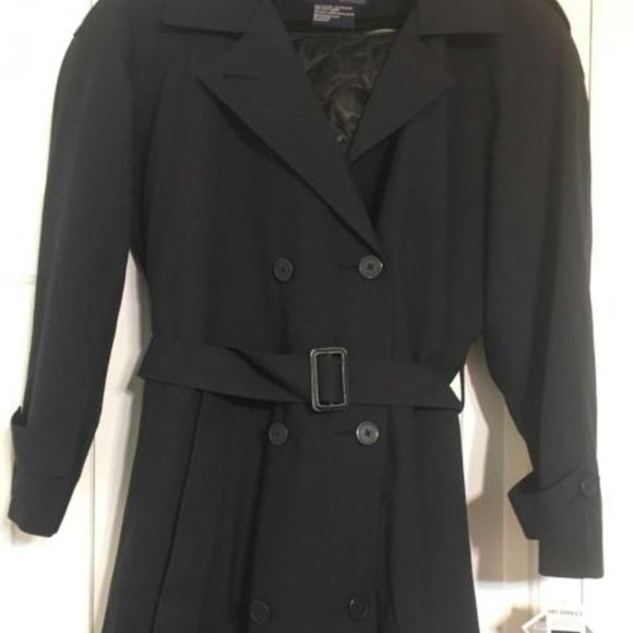 Signature Collection Wool blend Raincoat 14 - Picture 2 of 4